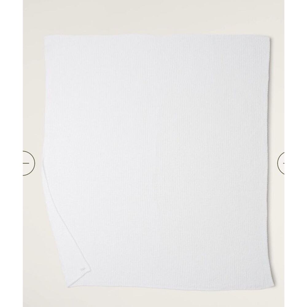 Cozy Chic® Ribbed Bed Blanket White King Size NEW $228